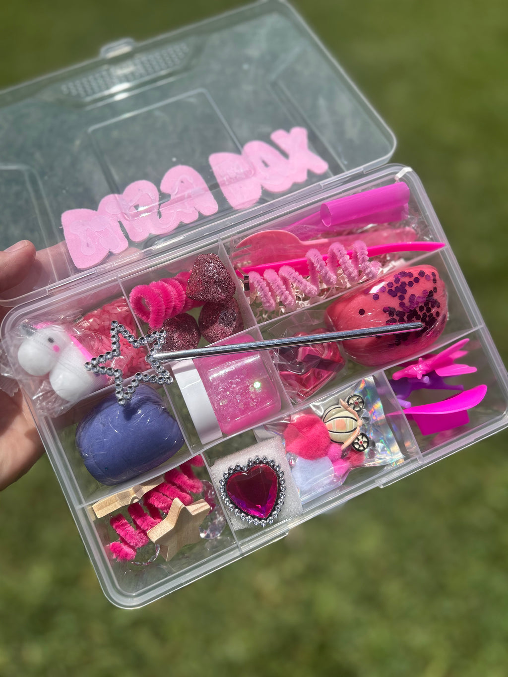 Busy Box Sensory Play