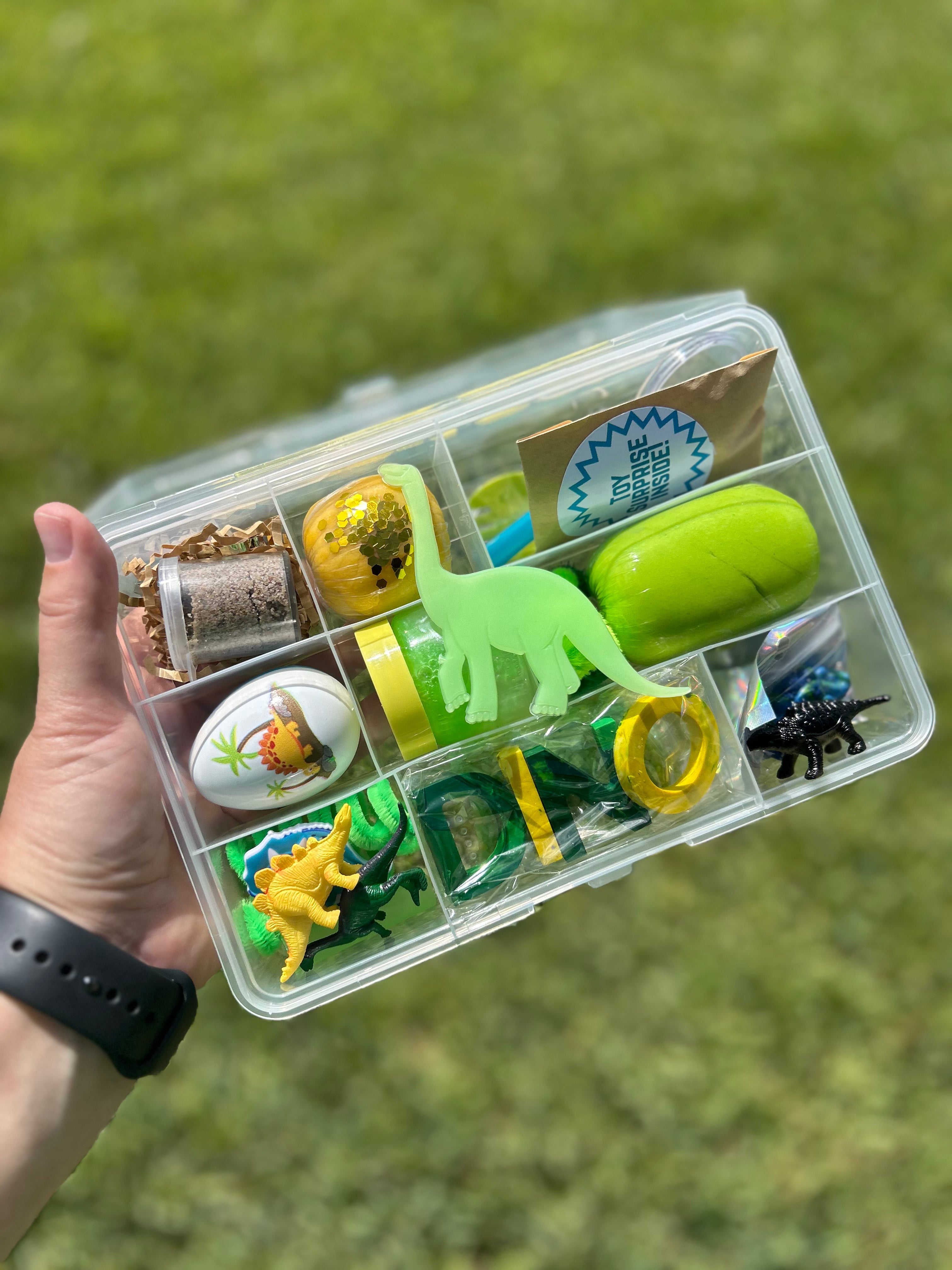 Busy Box Sensory Play