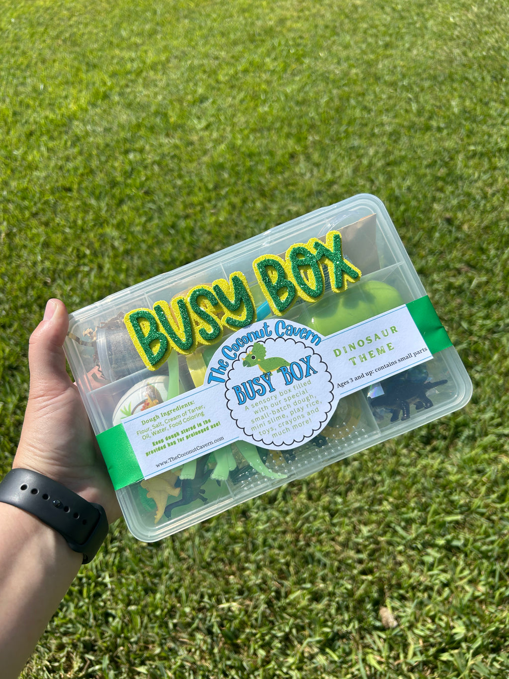 Busy Box Sensory Play