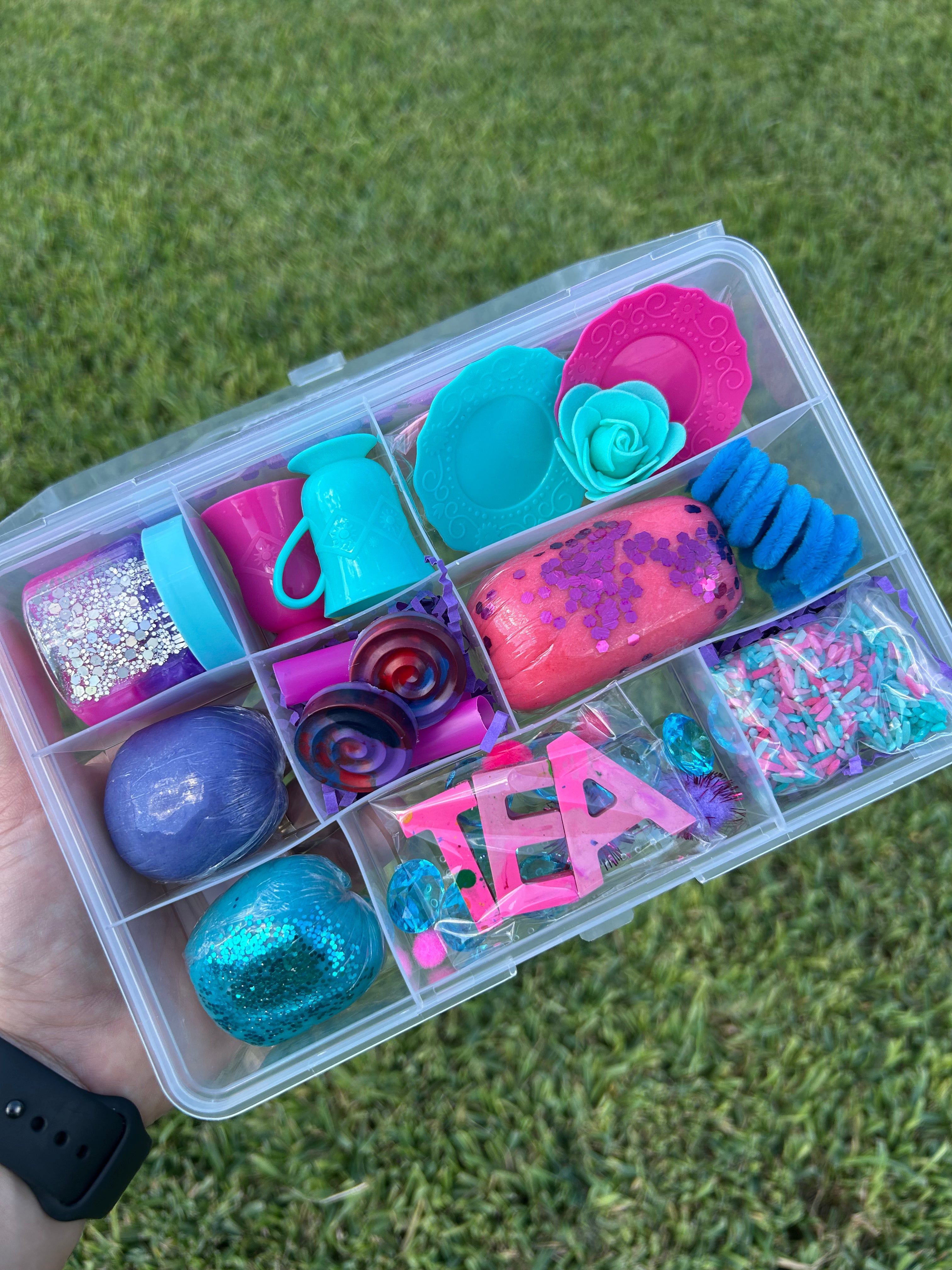 Busy Box Sensory Play