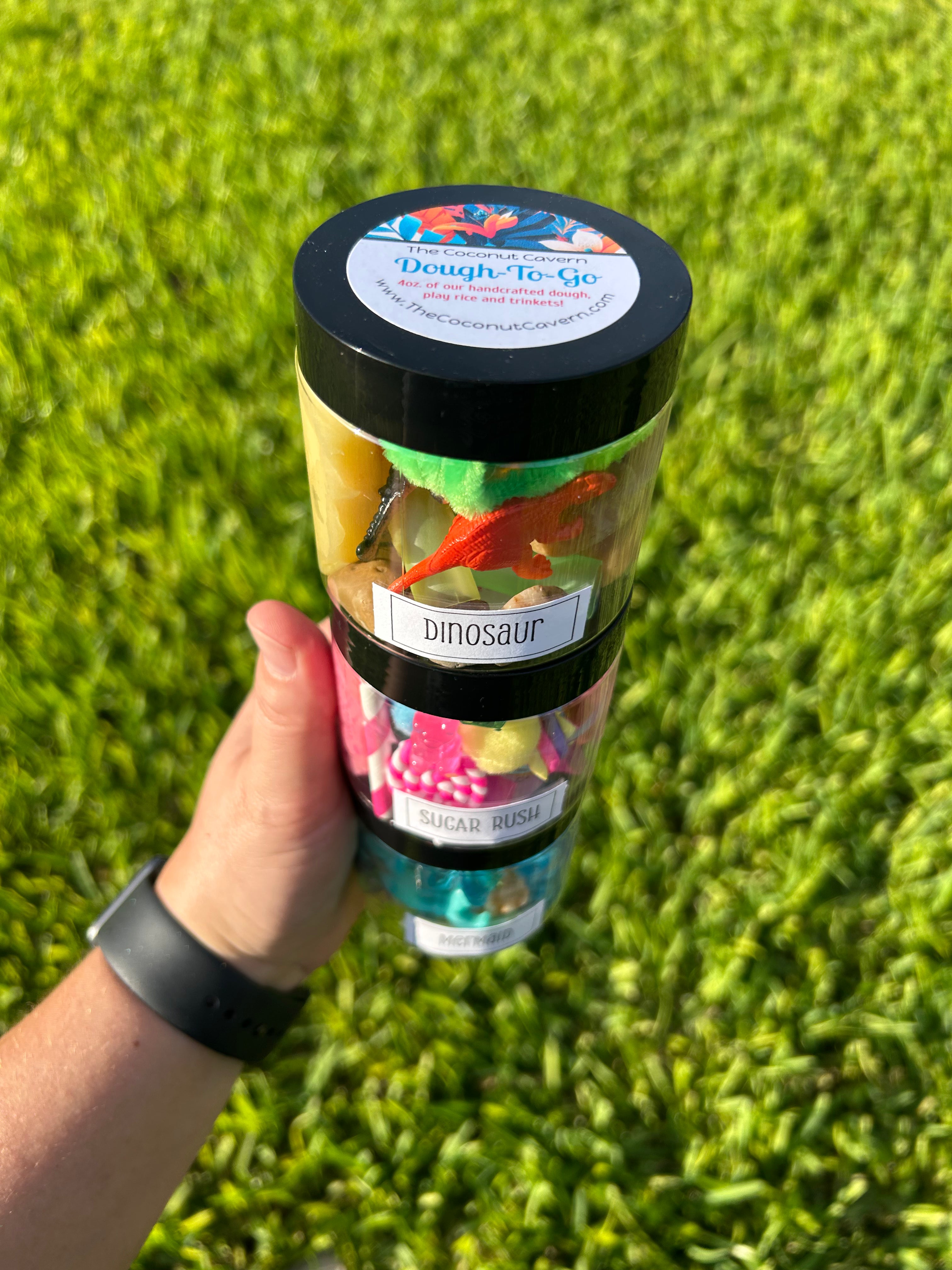 Dough-To-Go Playdough Jar