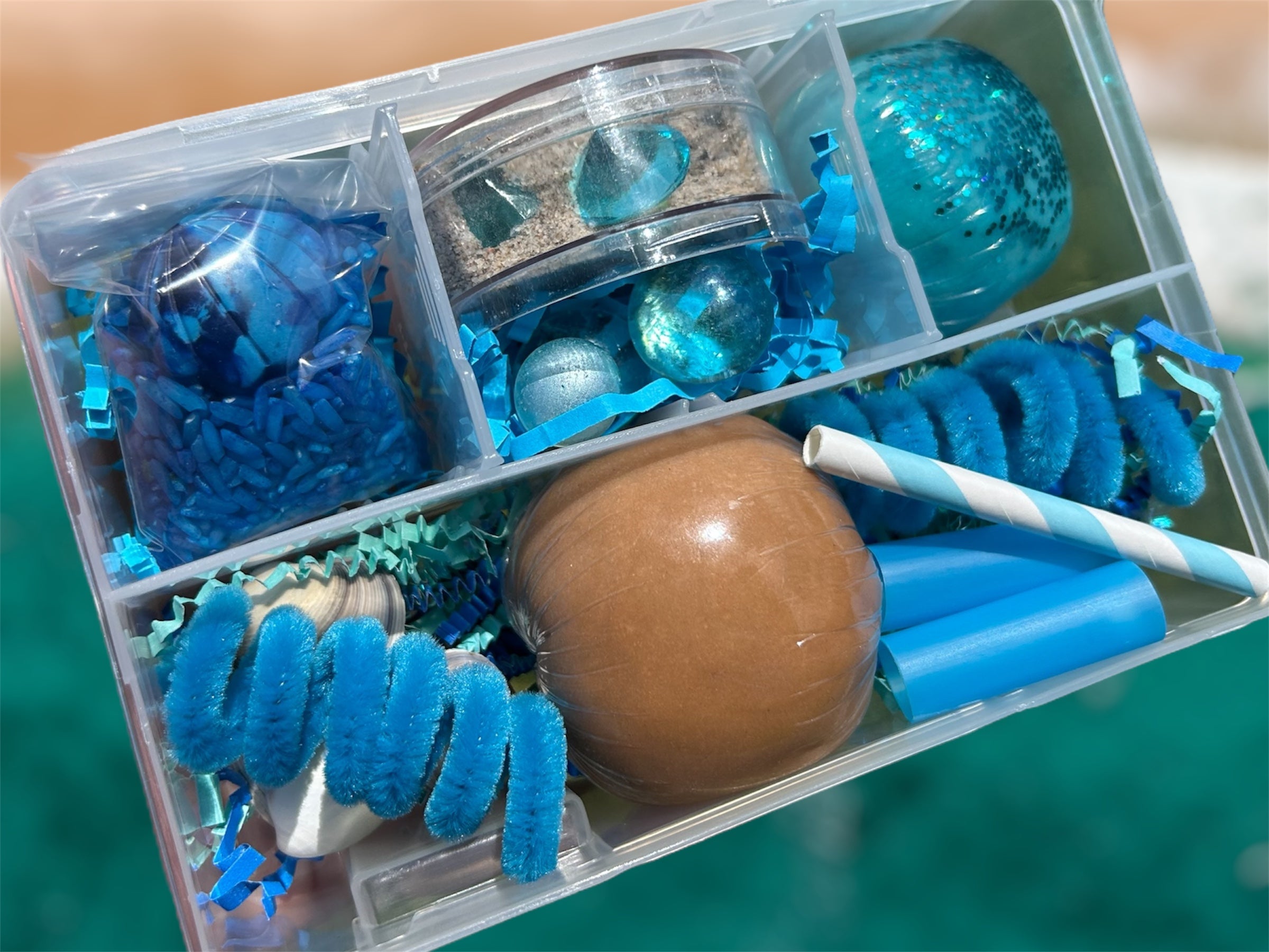 Mini Busy Box Sensory Kit